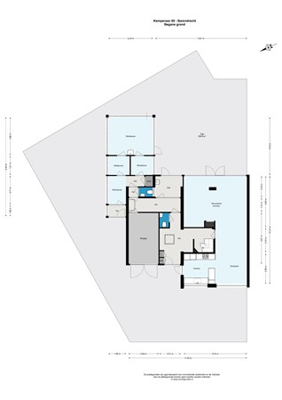 Floorplan - Kempenaar 80, 2991 PJ Barendrecht